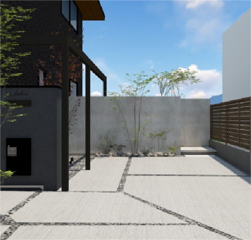 お洒落なカースペース